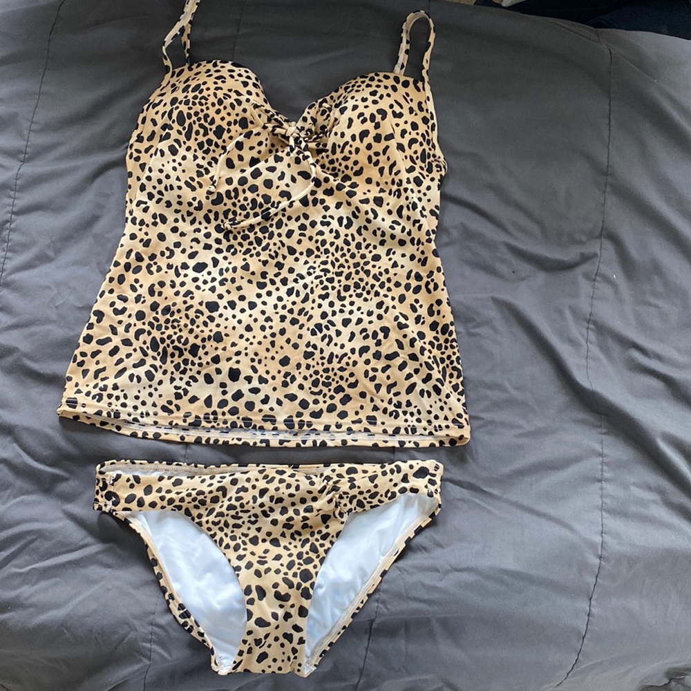 Victoria’s Secret two piece swimsuit.